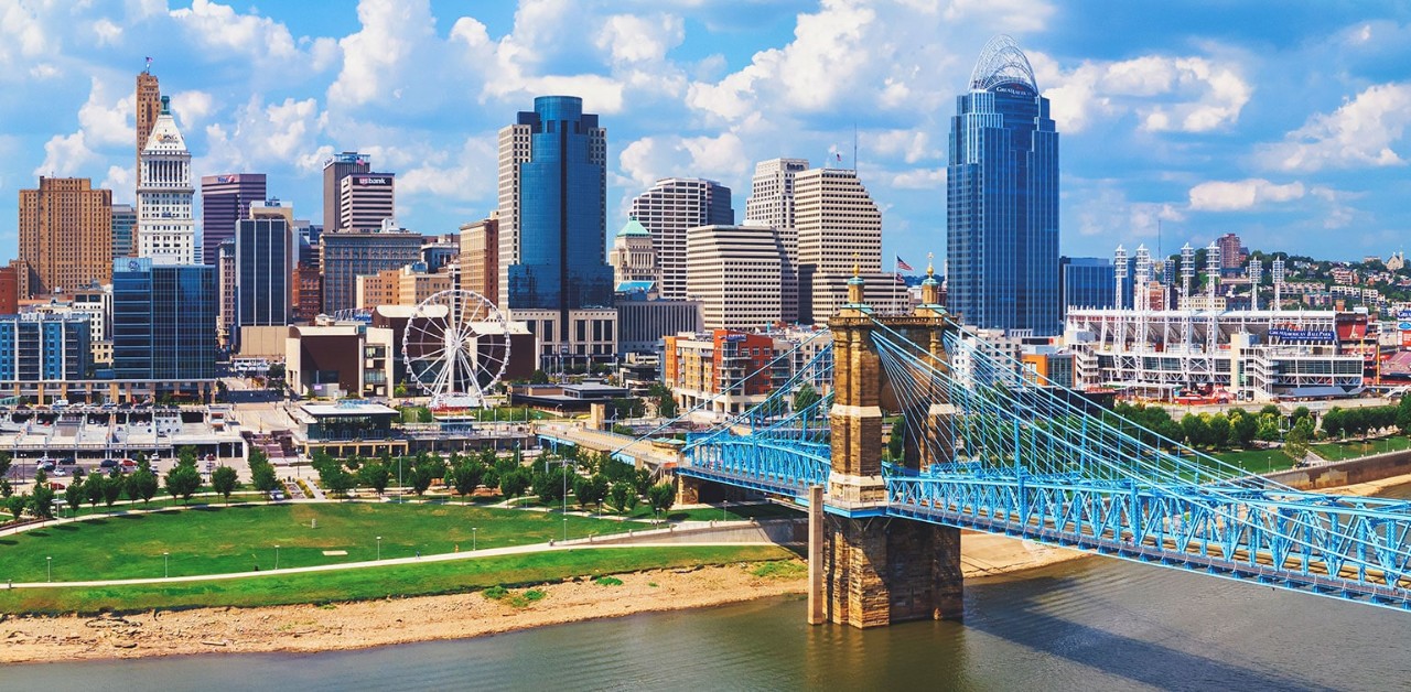 Skyline of downtown Cincinnati