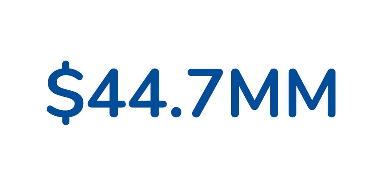 $44.7MM