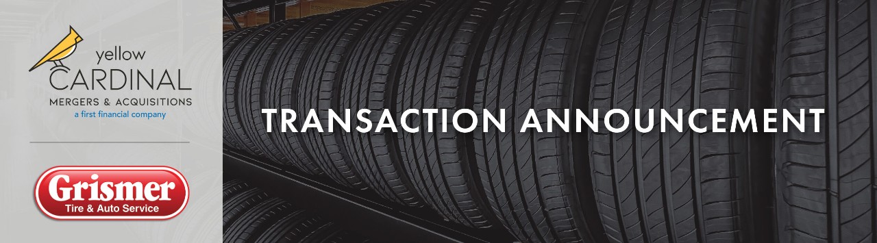 Yellow Cardinal Mergers & Acquisitions and grismer logos