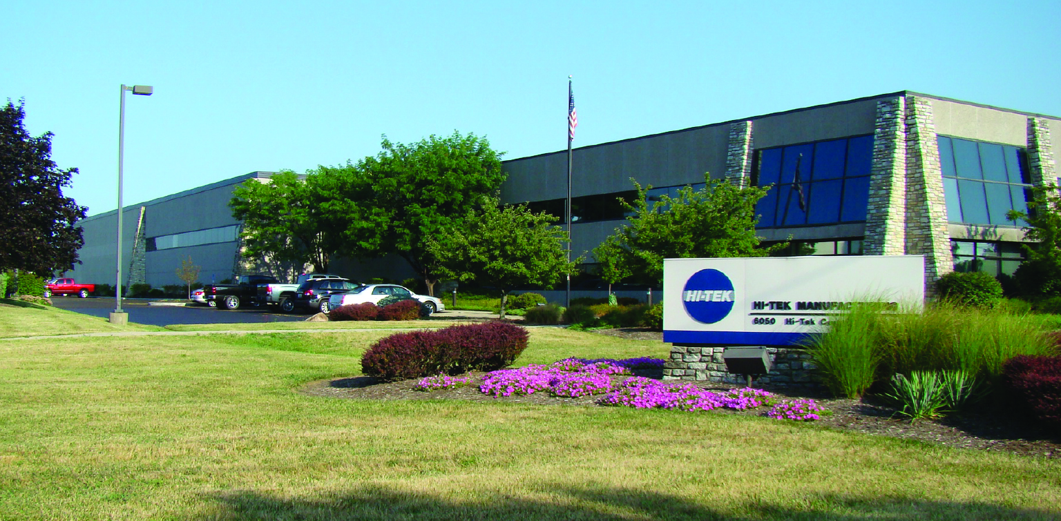 Exterior of Hi-Tek Manufacturing building